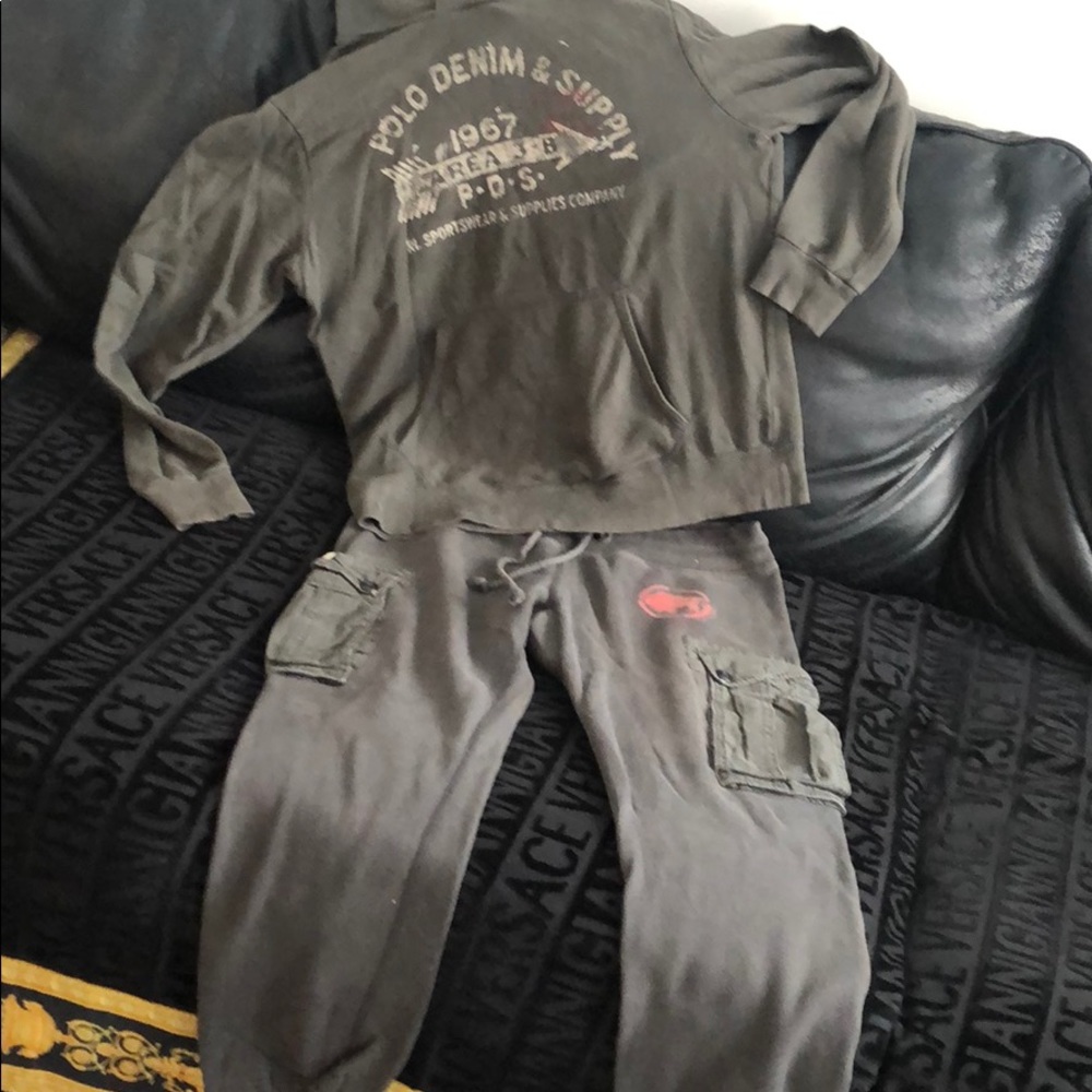 Polo Hoodie Sweatsuit